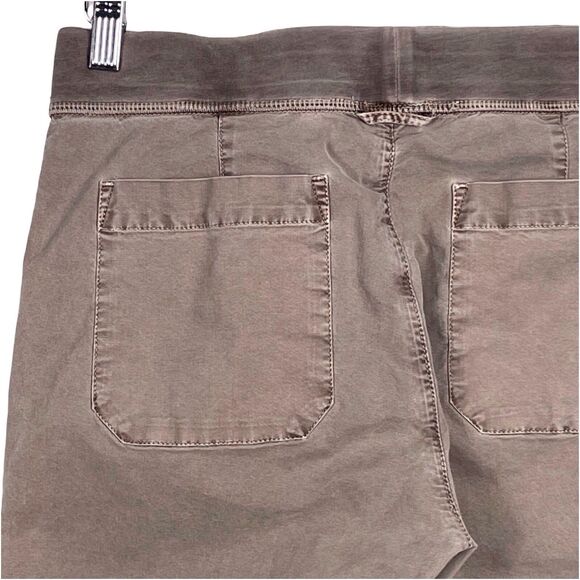 JAMES PERSE Women's Stretch Canvas Surplus Pants Size Small Green Drawstring EUC - Picture 9 of 15